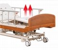实木床头尾板五功能多功能电动病床 电动调节护理床  4