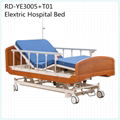 Wooden Homecare Bed Electric Hospital