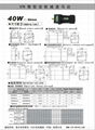40W single phase  Induction motor with gear head and US-52 speed control 2