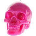 colored paraffin wax Skull Candles 3