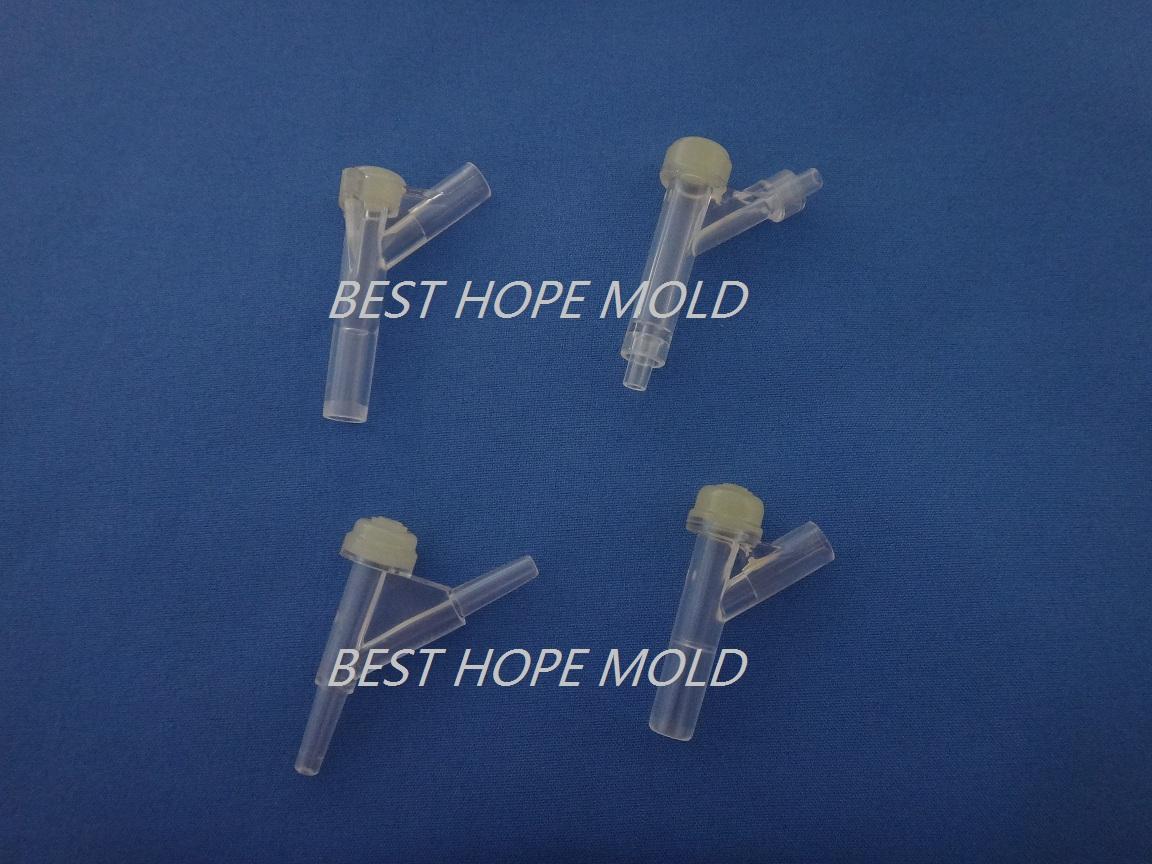 Medical Plastic Y Connector Injection Mould 3