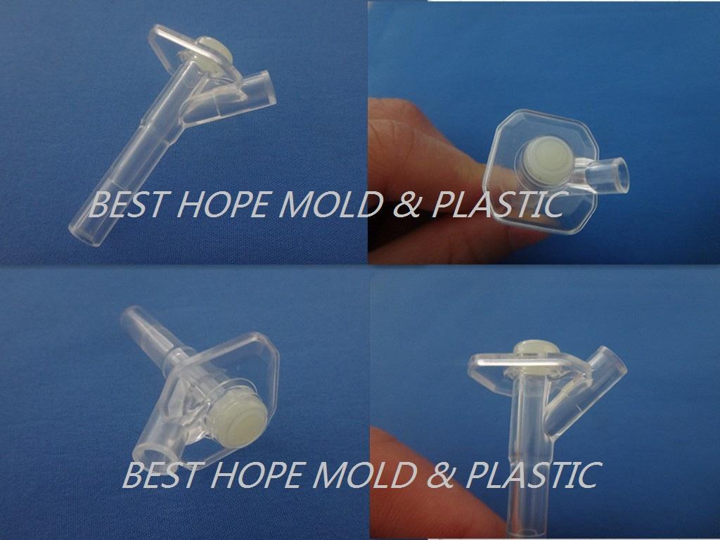 Medical Plastic Y Connector Injection Mould 4