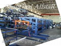 eps z lock sandwich panel production line 2