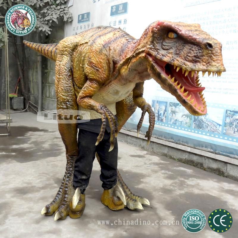 Walking with Dinosaur Life Size Animatronics Dinosaur Model