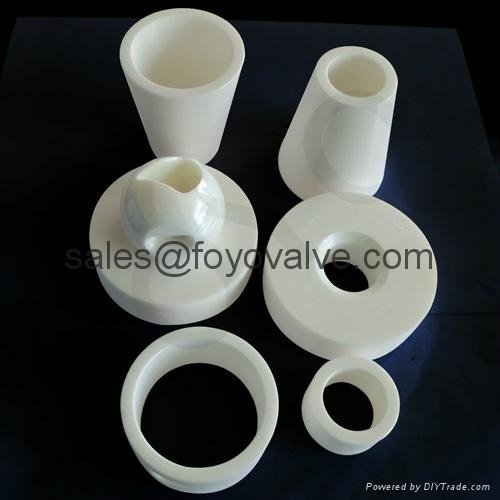 V-Port Ceramic Ball Valves for Liquid Chlorine Slurry 4