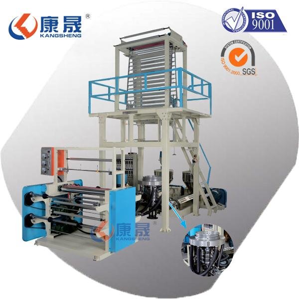 Full Automatic 2-Layer Co-Extrusion Film Blowing Machine Manufacturer