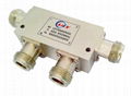 RF/Microwave Dual Junction Circulator 60MHz to 20GHz Up to 400W Power 