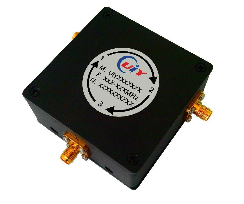 RF/Microwave Broadband Circulator 56MHz to 18GHz Up to 2000W Power  4