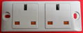 Double easy and safe door British standard industrial outlet