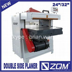 8" 12"16"24"32"  wood double side planer