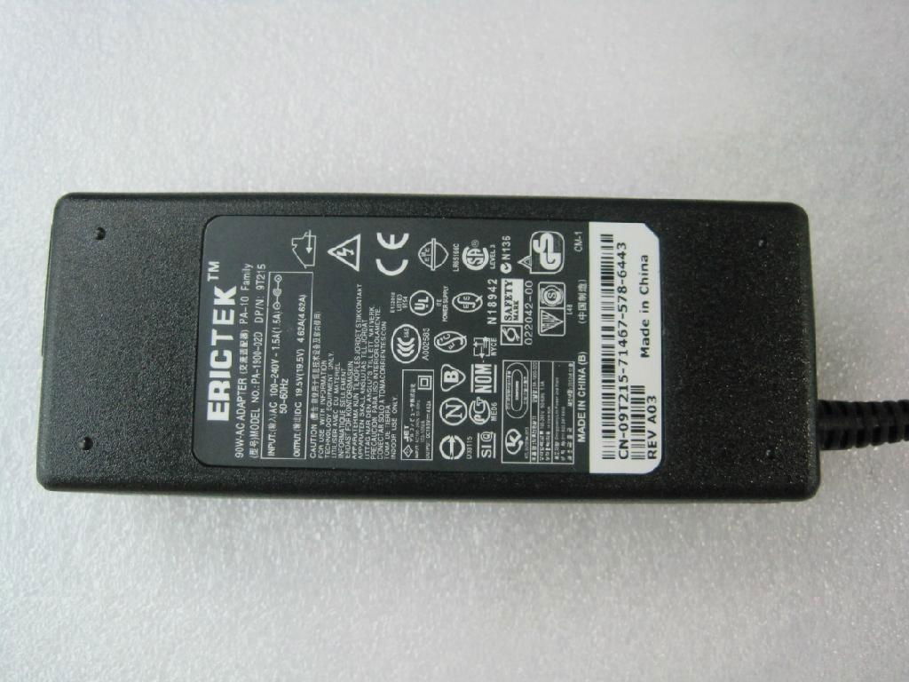 A new dell 19.5 V4.62 A laptop power adapter 3