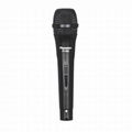 PT-865 Black Flat Grill Painting Plastic Wired Microphone