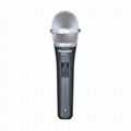 PT-777 Big Cartridge Silver Ball Grill Professional KTV Wired Microphone