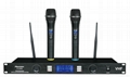 PV-2588 Metal Receiver VHF Wireless Microphone 2