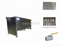 ZYD - 1500 type of water-oil mixture frying machine 