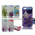 Water Transfer Printing PC+Silicone Cover for iPhone Samsung LG Sony etc 1