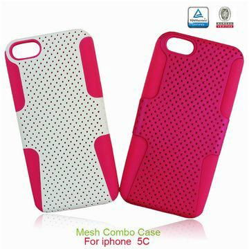Mesh Combo 2-in-1 PC+Silicone Cover for Apple Samsung LG Sony Nokia etc 4