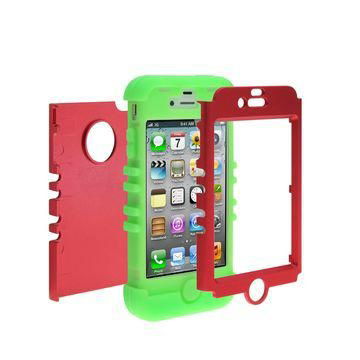 Microphone 3-in-1 Combo Silicone PC Back Case Cover for iPhone 6/4.7"