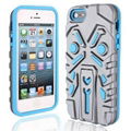Transformer Combo PC Silicone Cellphone Cover for Apple's iPhone 5G 2