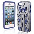 Transformer Combo PC Silicone Cellphone Cover for Apple's iPhone 5G 4