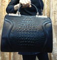 BLACK LEATHER WOMEN HANDBAG 1