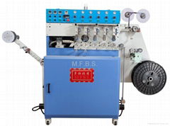 Water repellent zipper lamination machine