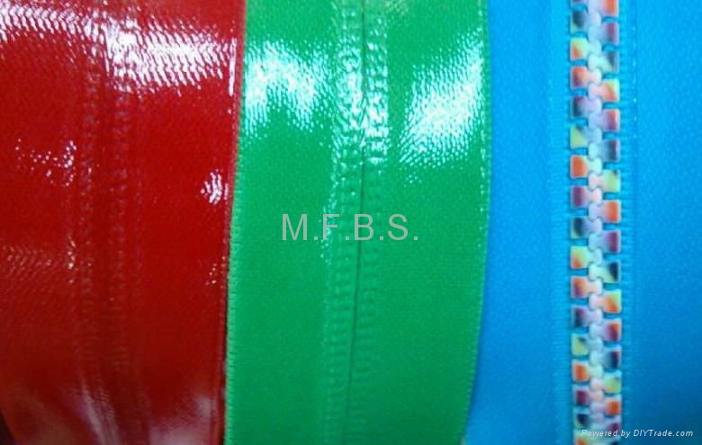 Water repellent zipper lamination machine 2