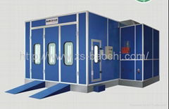 Baochi spray booth BC-728 fuel oil type