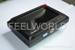 Feelworld 5 inch on camera field monitor with hdmi input and output 4