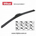 Triplus Multi Clips Flat Wiper Blades / Multi Fit Aero Beam Windscreen Wipers 1