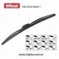 Triplus Multi Clips Hybrid Wiper Blades / Multi Fit Hybrid Windscreen Wipers 