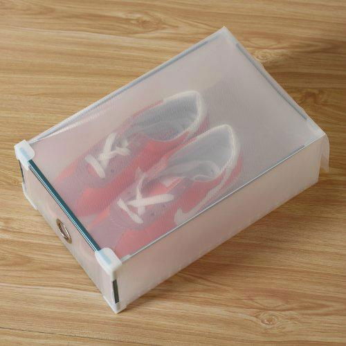 Shoebox Transparent shoe box Plastic shoe Storage box  Storage Cases  4