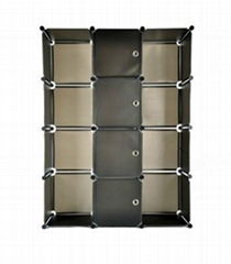 wardrobe combination folding wardrobe steelframe Reinforce the folding closet