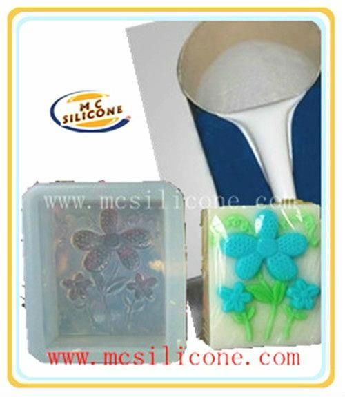 RTV2 silicone soap molds making