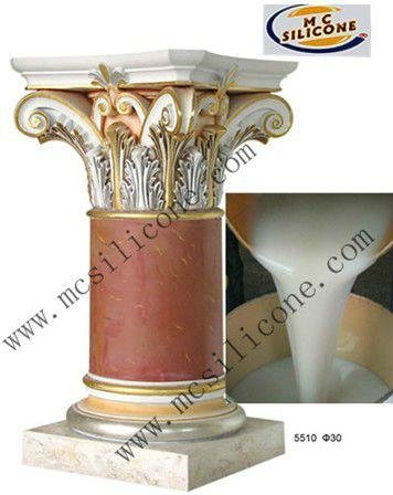 RTV-2 silicone rubber for cornice decorative 3