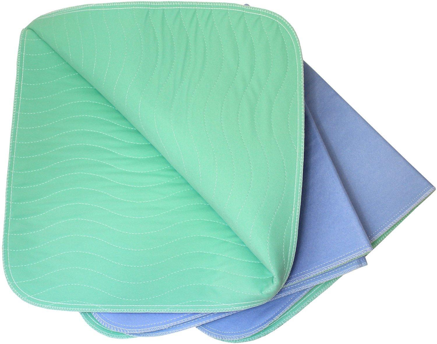 4 Layers Waterproof Reusable Incontinence Bed Pads (Washable Under Pads