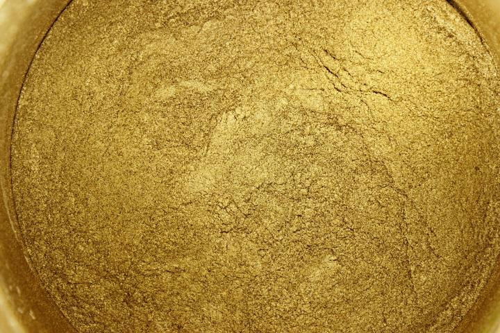 1000mesh Pale gold metal pigment powder 2