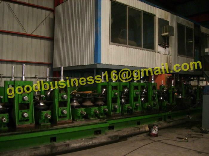 165mm High Frequency longitudinal welded tube mill line  3