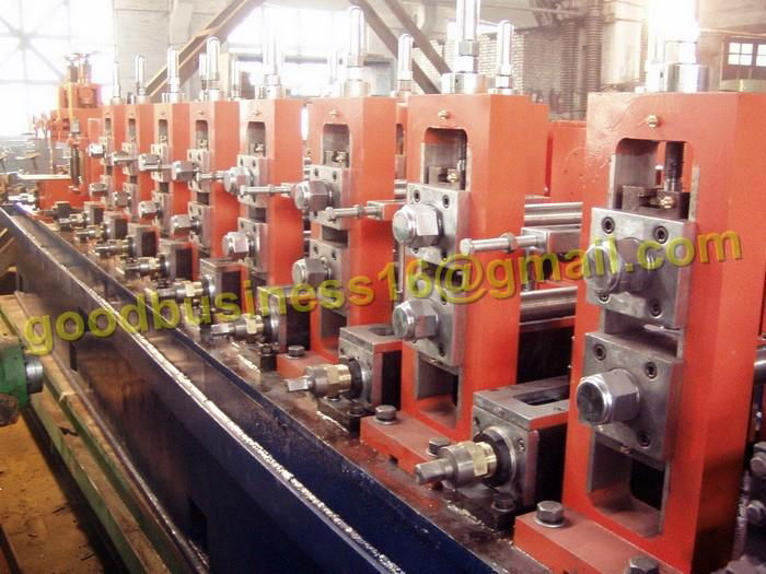 Dia60mm High Frequency longitudinal welded tube mill line  4