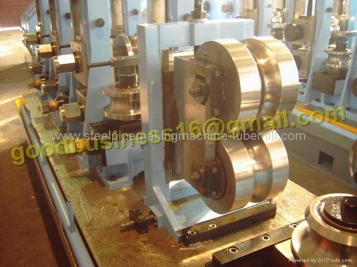 89mm High Frequency longitudinal welded tube mill line  4