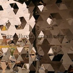 China Wall Decoration panel 3D stamped Stainless Steel Sheet supplier