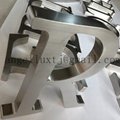Brushed or Polished Stainless Steel Room Number Letters Customized Company Logos 2