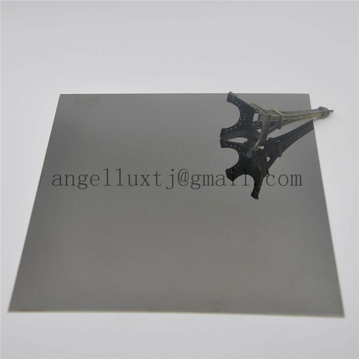 Hot sell PVD coated black color 8k mirror decoration stainless steel sheet price