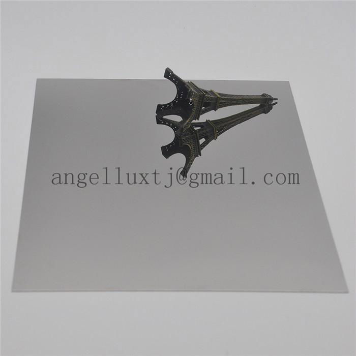 Hot sell PVD coated black color 8k mirror decoration stainless steel sheet price 5