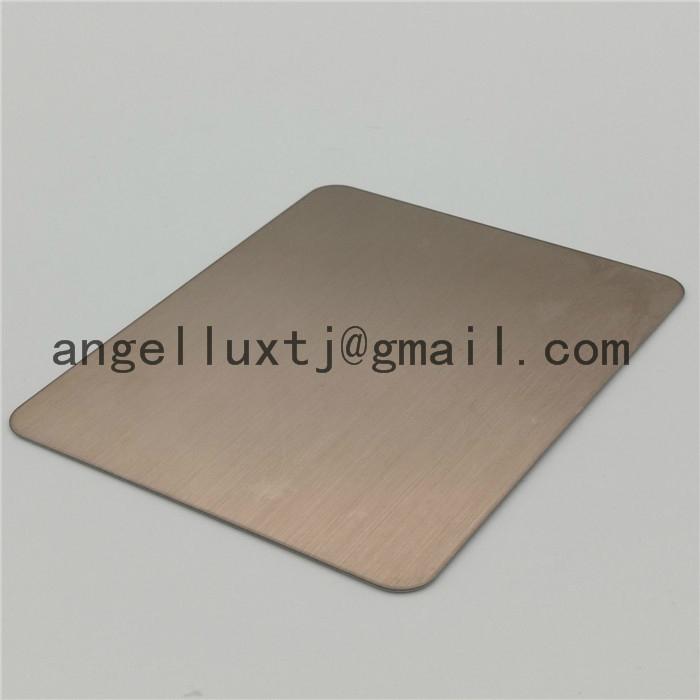 Decorative material 201 304 316 hairline stainless steel brushed sheets 2