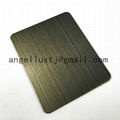 Decorative material 201 304 316 hairline stainless steel brushed sheets 4