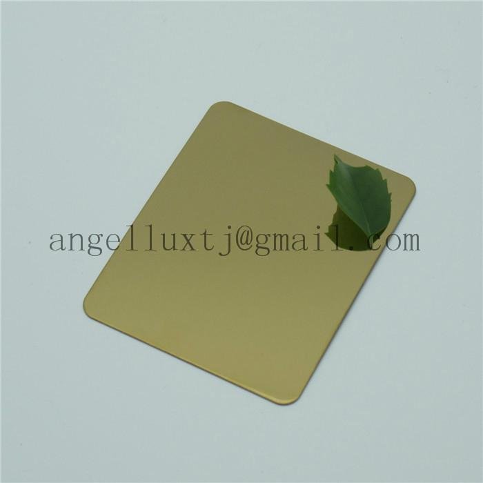 High quality super mirror No.8 finish stainless steel sheet made in china  3