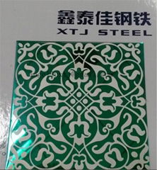 Foshan Xintaijia 304 decorative stainless steel sheet supplier mirror etched  
