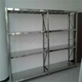 Export modern stainless steel display cabinet customized furniture 4