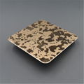 Foshan 304 Color etched stainless steel sheet for decoration factory price 4